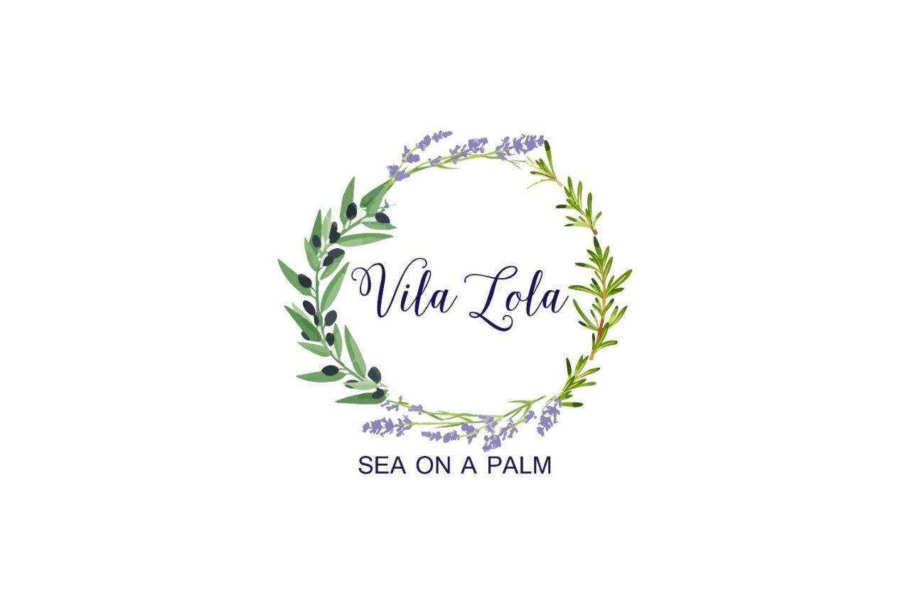 Holiday Home Lola, Sea On A Palm! Heated Pool تروغير المظهر الخارجي الصورة